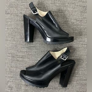 Women’s Michael Kors Peep Toe Block Heels